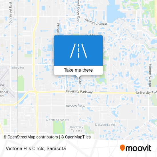 Victoria Flls Circle map