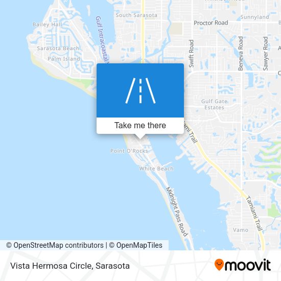 Vista Hermosa Circle map