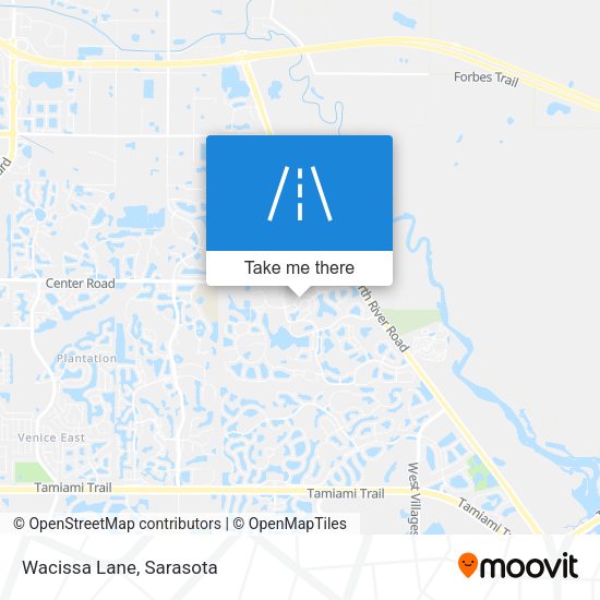 Mapa de Wacissa Lane