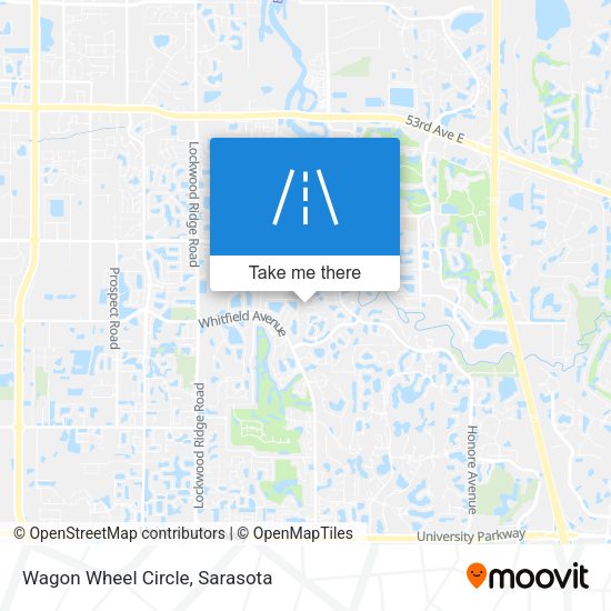 Wagon Wheel Circle map