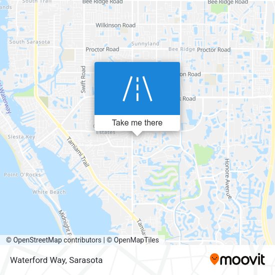 Mapa de Waterford Way