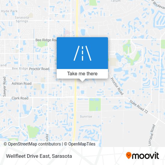 Wellfleet Drive East map