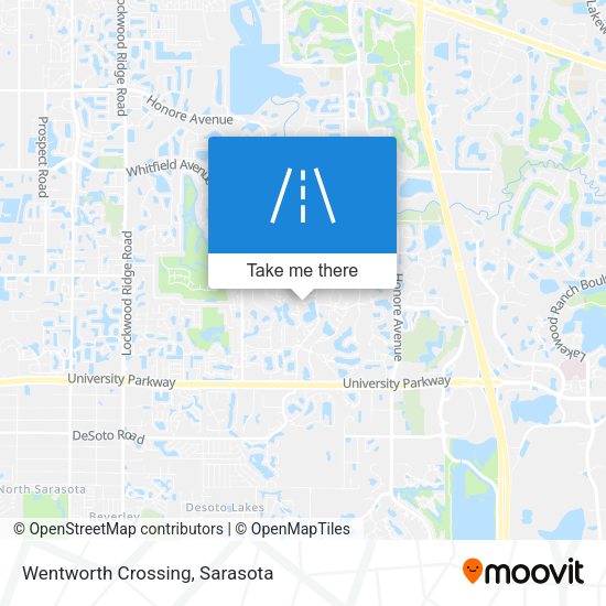 Mapa de Wentworth Crossing
