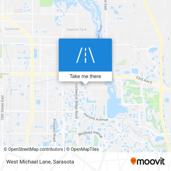 Mapa de West Michael Lane