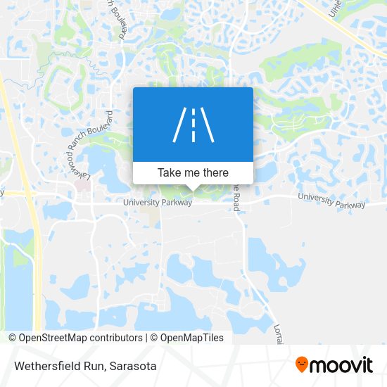 Mapa de Wethersfield Run