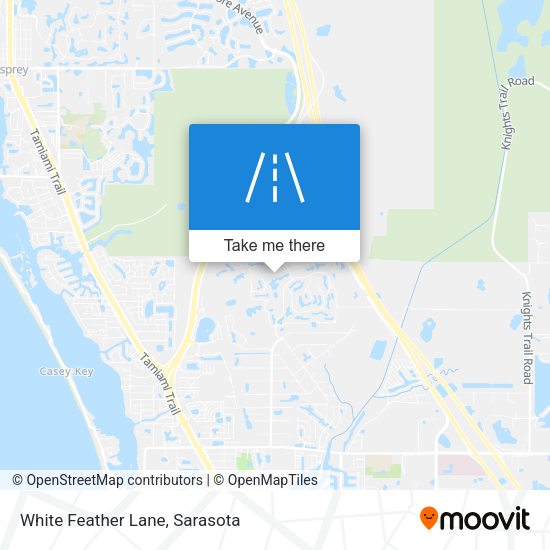 White Feather Lane map