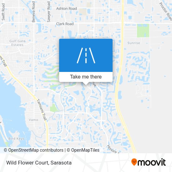 Wild Flower Court map