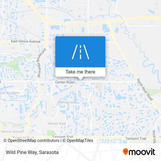Mapa de Wild Pine Way