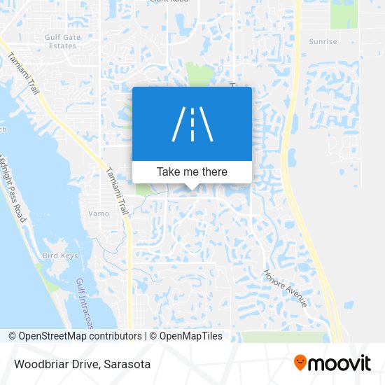 Mapa de Woodbriar Drive