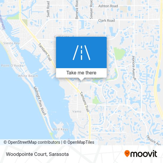 Mapa de Woodpointe Court