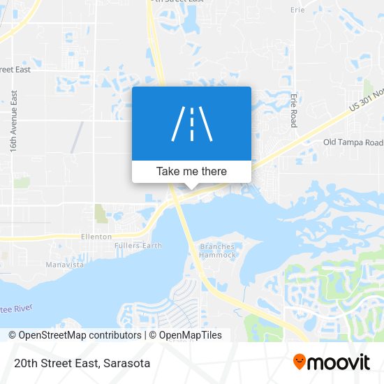 Mapa de 20th Street East