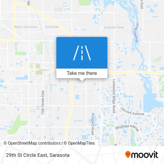 Mapa de 29th St Circle East
