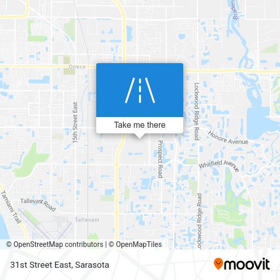31st Street East map