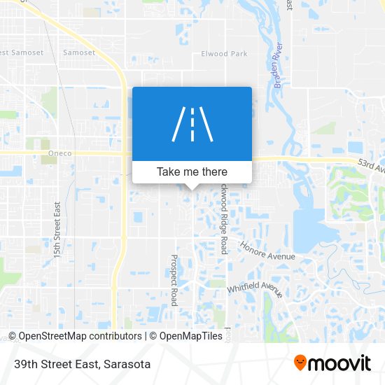 Mapa de 39th Street East