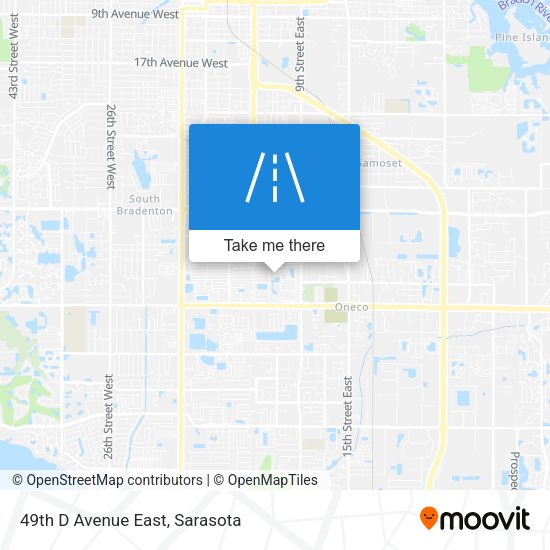 Mapa de 49th D Avenue East