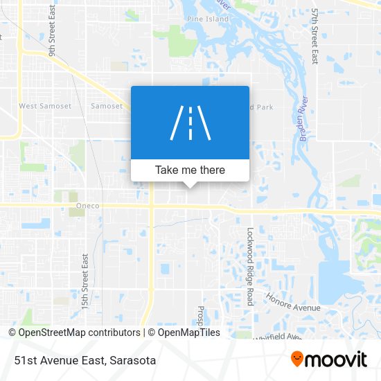 Mapa de 51st Avenue East