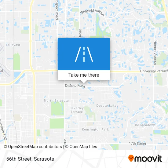 56th Street map