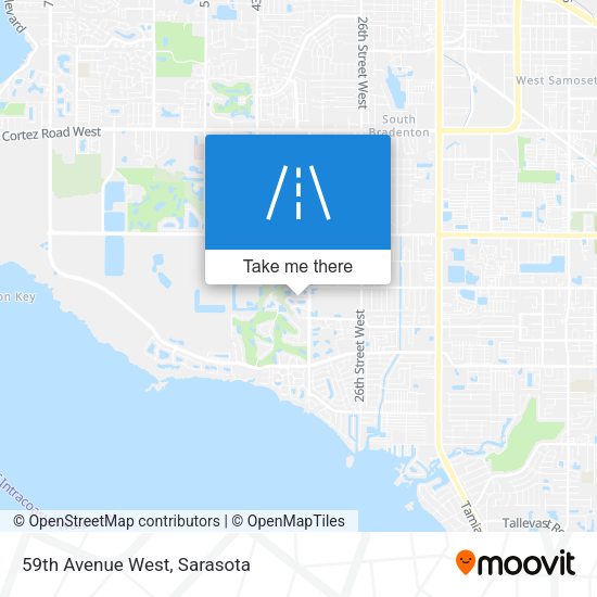 Mapa de 59th Avenue West