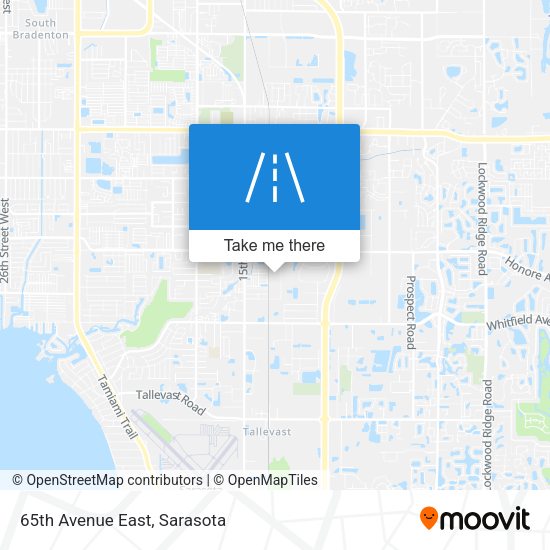 Mapa de 65th Avenue East