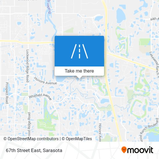 Mapa de 67th Street East
