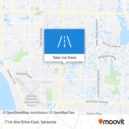 Mapa de 71st Ave Drive East