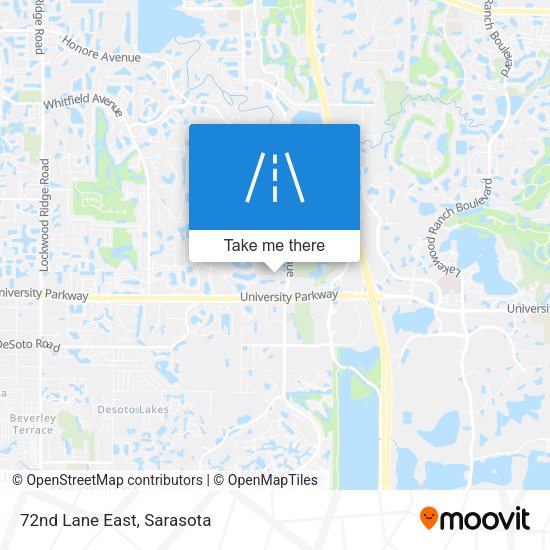 72nd Lane East map