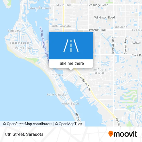 8th Street map