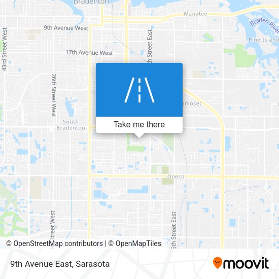 Mapa de 9th Avenue East