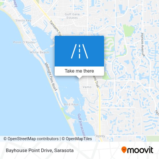 Mapa de Bayhouse Point Drive