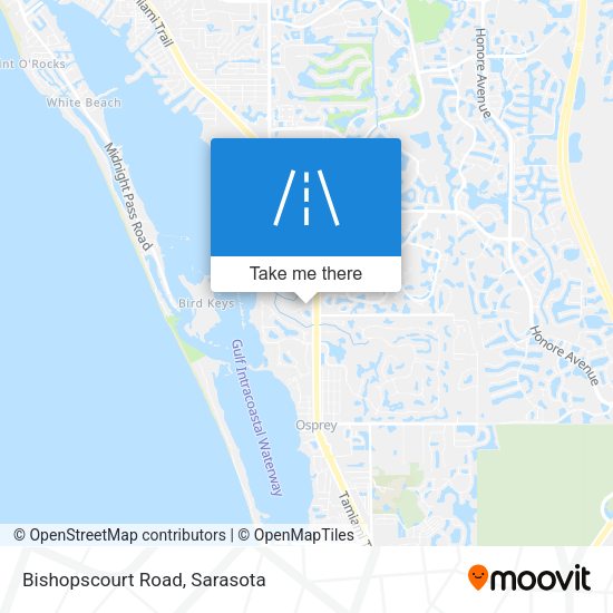 Mapa de Bishopscourt Road