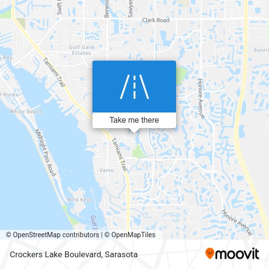 Crockers Lake Boulevard map