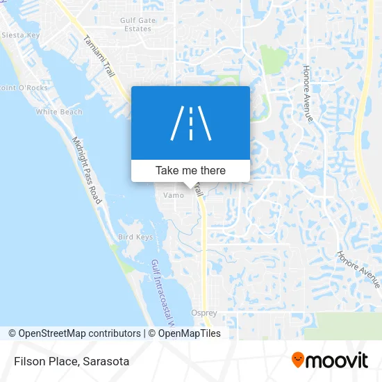 Filson Place map