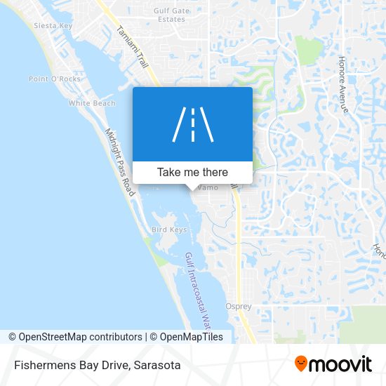 Fishermens Bay Drive map