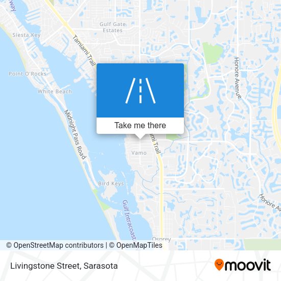 Mapa de Livingstone Street