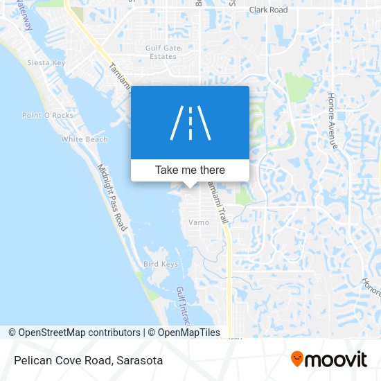 Mapa de Pelican Cove Road