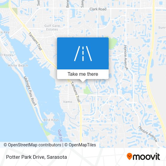 Potter Park Drive map