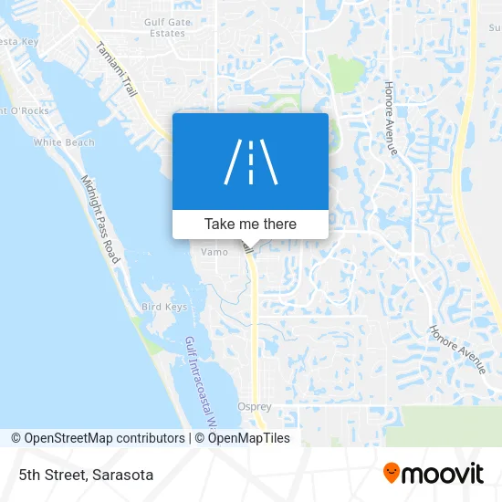 5th Street map