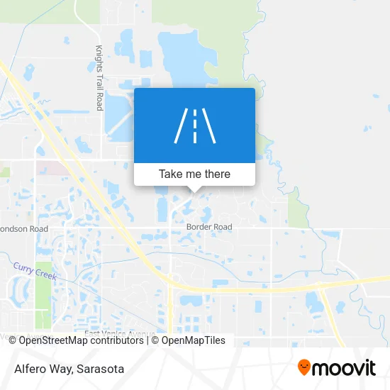 Alfero Way map