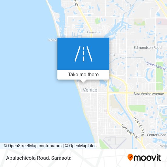 Mapa de Apalachicola Road