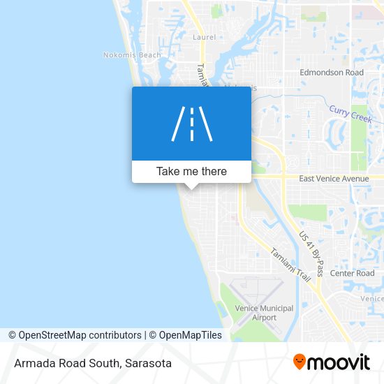 Armada Road South map