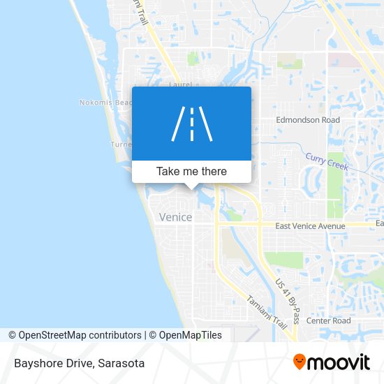 Bayshore Drive map