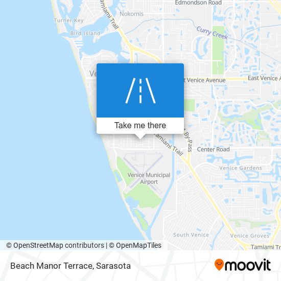 Beach Manor Terrace map