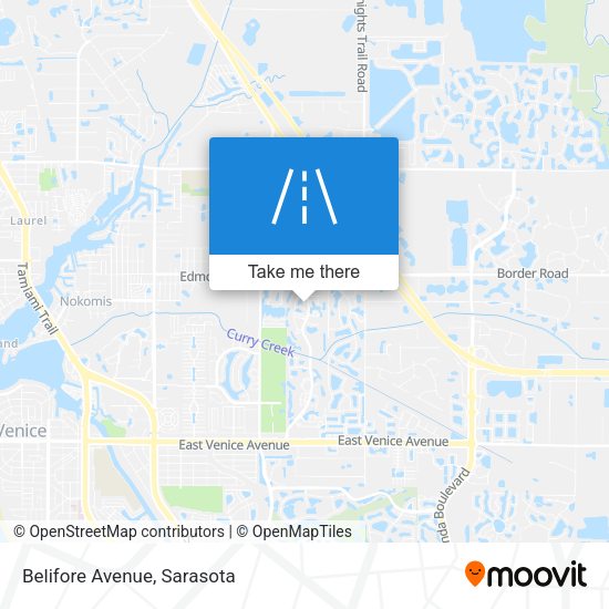 Mapa de Belifore Avenue