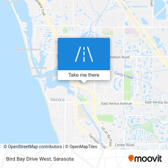 Mapa de Bird Bay Drive West