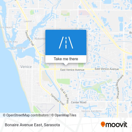 Bonaire Avenue East map