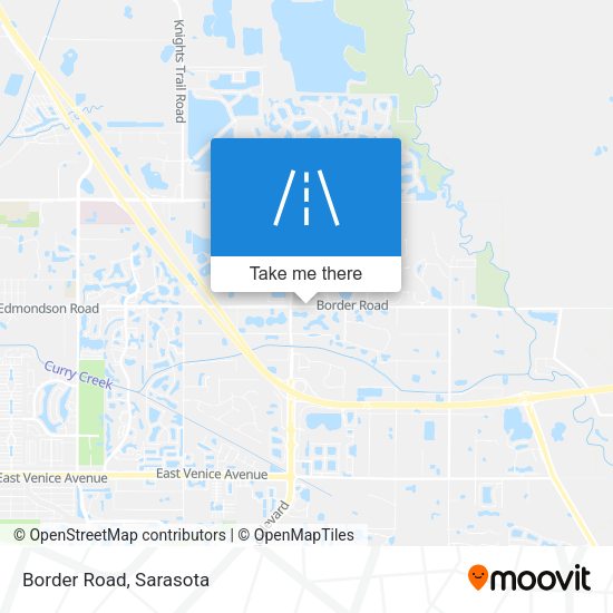 Mapa de Border Road
