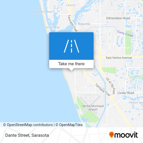 Mapa de Dante Street
