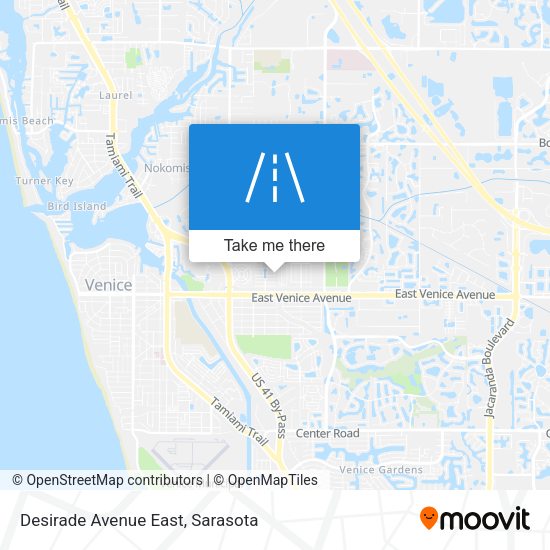 Desirade Avenue East map
