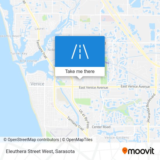 Mapa de Eleuthera Street West
