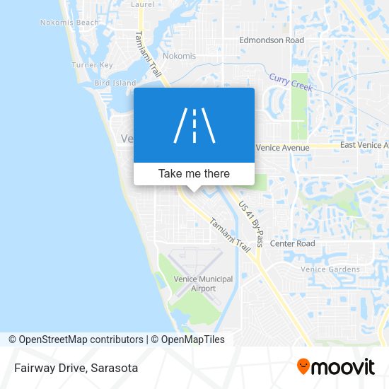 Fairway Drive map